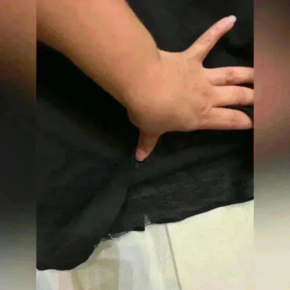 Trina Turk black color sleeveless mini dress size 12 - Picture 4 of 6